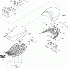 Outlander Max 400 STD 4 X 4 Сидение