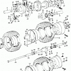 ATC70 Front wheel @ rear wheels