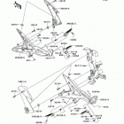 Ninja 650R (EX650-A6F) Подножки