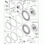 KX450F (KX450-D8F) Колеса,покрышки