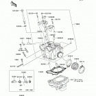 KX250F (KX250-T8F) Головка цилиндра