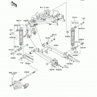 AN112 (AN112-D8F) Swingarm / shock absorber