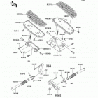 Vulcan 1500 Classic (VN1500-N7FA) Подножки