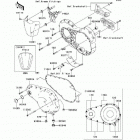 Vulcan 2000 (VN2000-G8F) Левая крышка двигателя