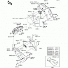 ER-6F Ninja 650R (EX650-A7F) Обтекатель (центральный )