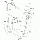 KX450F (KX450-D7F) Задний торм цилиндр