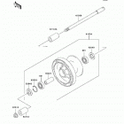 Vulcan 1500 Classic (VN1500-N7FA) Переднее колесо