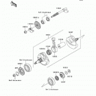 KX450F (KX450-D8F) Коленвал