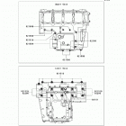 Z1000 (ZR1000-B7F) Болты крепления картера