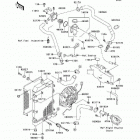 Vulcan 1500 Classic (VN1500-N7FA) Радиатор