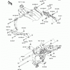 Z1000 (ZR1000-B7F) Крепление двигателя