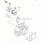 AN112 (AN112-D8F) Цилиндр и поршни