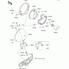 Vulcan 900 Classic (VN900-B7F) Headlight(s)(b6f-b8f)