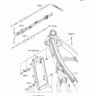 KX450F (KX450-D8F) Тросы управления