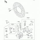 Vulcan 1500 Classic (VN1500-N7FA) Передний тормоз