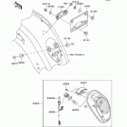 Vulcan 2000 Classic (VN2000-H8F) Фонарь