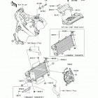 Ninja 650R (EX650-A6F) Радиатор