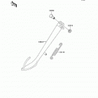 Vulcan 500 LTD (EN500-C8F) Подножка