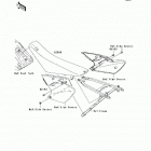 KX450F (KX450-D7F) Сидение