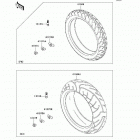 Ninja 650R (EX650-A6F) Покрышки