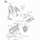 Versys (European) (KLE650-A7F) Radiator(a7f / a8f)