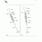 Ninja 650R (EX650-A6F) Клапана