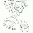Vulcan 2000 Classic (VN2000-H8F) Левая крышка двигателя