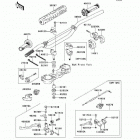 KX450F (KX450-D8F) Руль