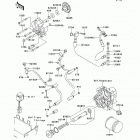 Vulcan 1500 Classic (VN1500-N7FA) Масляный и водяной насос. фильтр масленый