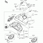 Ninja 650R (EX650-A6F) Воздухозаборник