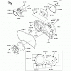 Vulcan 1500 Classic (VN1500-N7FA) Крышки двигателя правые