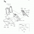 KX450F (KX450-D8F) Engine shrouds