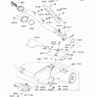KLR650 (KL650-E9F) Muffler(s)(e8f / e9f)