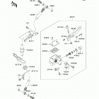 KLR650 (KL650-E8F) Главный тормозной цилиндр,передний