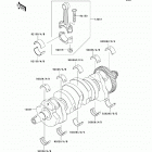 Z1000 (ZR1000-B7F) Коленвал