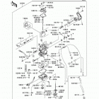 KX450F (KX450-D7F) Карбюратор