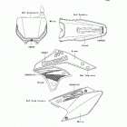 KX250F (KX250-T7F) Наклейки