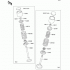 KLR650 (KL650-A7F) Клапана