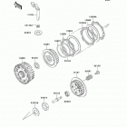Eliminator 125 (BN125-A7F) Сцепление