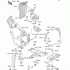 KLR650 (KL650-A7F) Рама ,крепежные детали