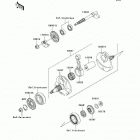 KX450F (KX450-D7F) Коленвал