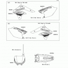 KX450F (KX450-D7F) Наклейки