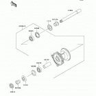 KX250 (KX250-R7F) Переднее колесо