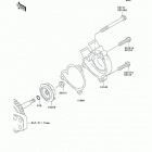 KLX250S (KLX250-H7F) Водяной насос