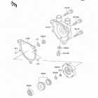 KLR650 (KL650-A7F) Водяной насос