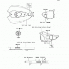 Eliminator 125 (BN125-A7F) Наклейки предупреждения