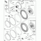 KX250F (KX250-T7F) Колеса,покрышки