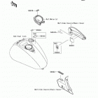 Vulcan 2000 Classic (VN2000-E6F) Наклейки предупреждения