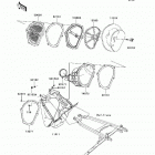 KX250F (KX250-T7F) Воздухозаборник