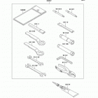 KLR650 (KL650-A7F) Owner's tools